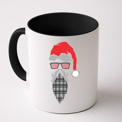 Hipster Santa Claus Mug