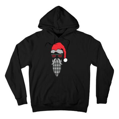 Hipster Santa Claus Tall Hoodie
