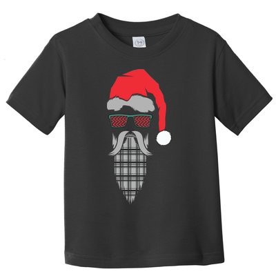 Hipster Santa Claus Toddler T-Shirt