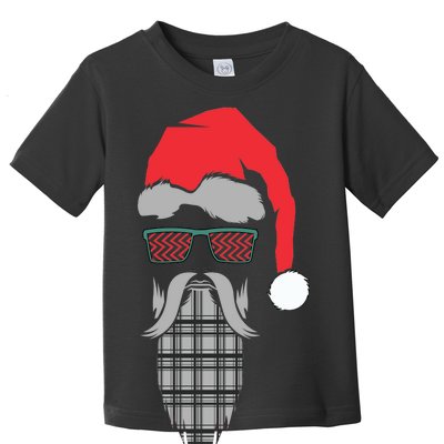 Hipster Santa Claus Toddler T-Shirt