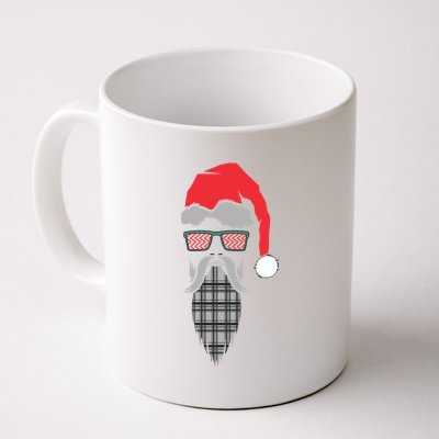 Hipster Santa Claus Coffee Mug