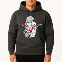 Hipster Sloth With Retro Camera Hoodie