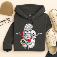 Hipster Sloth With Retro Camera Hoodie