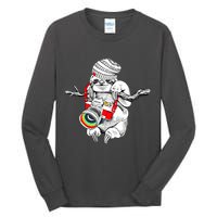 Hipster Sloth With Retro Camera Tall Long Sleeve T-Shirt