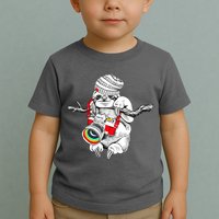 Hipster Sloth With Retro Camera Toddler T-Shirt