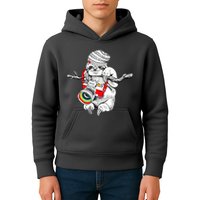Hipster Sloth With Retro Camera Kids Hoodie