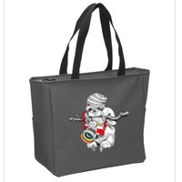 Hipster Sloth With Retro Camera Zip Tote Bag