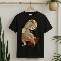Hipster T-Rex Skateboarding T-Shirt