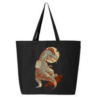 Hipster T-Rex Skateboarding 25L Jumbo Tote