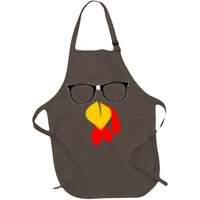 Hipster Turkey Nerd Glasses Thanksgiving Apron