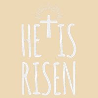 He Is Risen Christian Gifts Happy Easter Zip Tote Bag