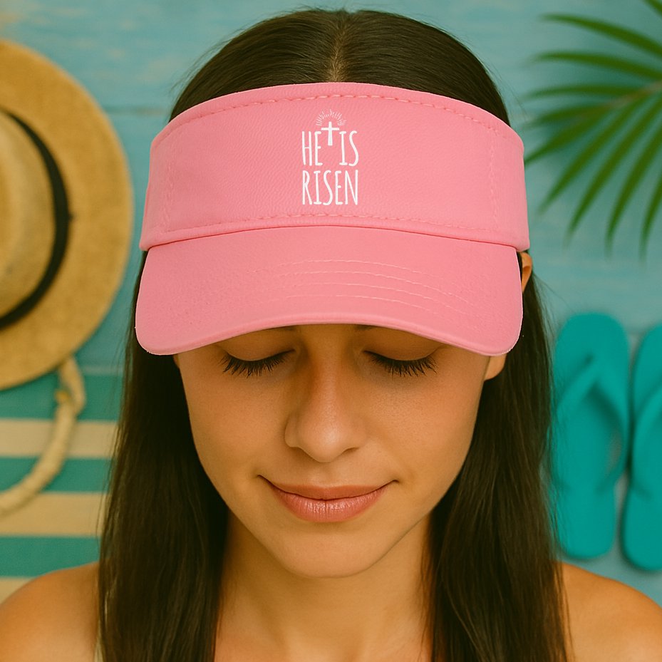 He Is Risen Christian Gifts Happy Easter Visor