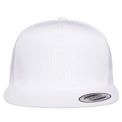 He Is Risen Christian Gifts Happy Easter Flatbill Hat