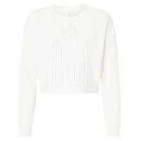 He Is Risen Christian Gifts Happy Easter Cropped Pullover Crew
