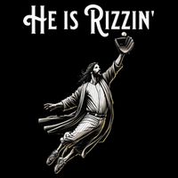 He Is Rizzin Jesus Playing Baseball Funny Sports Rizz Backpack