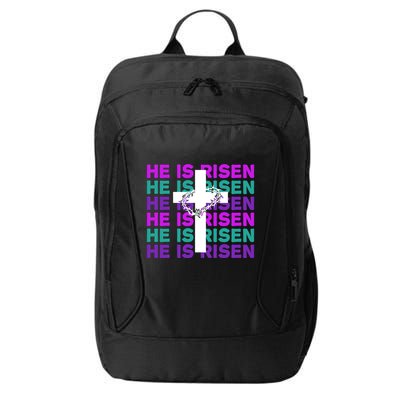 He Is Risen Retro Cross Easter City Backpack