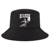 He Is Rizzin Funny Jesus Basketball Meme Cool Comfort Performance Bucket Hat