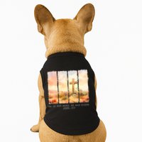 He Is Risen Christian Wildflower Happy Easter Doggie Tank