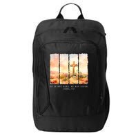He Is Risen Christian Wildflower Happy Easter City Backpack