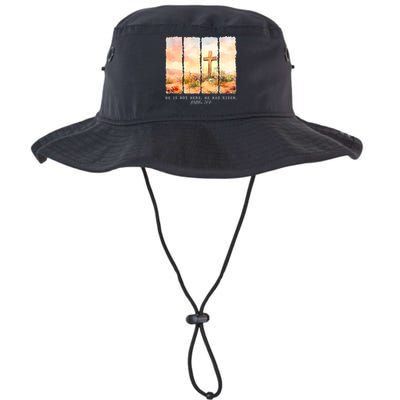 He Is Risen Christian Wildflower Happy Easter Bucket Hat