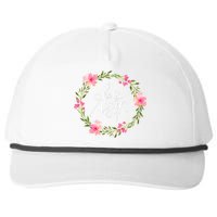 He is Risen Jesus Christian Happy Easter Floral Wreath Shirt Snapback Five-Panel Rope Hat