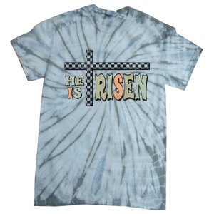 He Is Risen Easter Matthew 28 6 Christian Tie-Dye T-Shirt