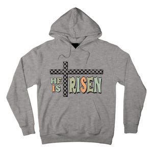 He Is Risen Easter Matthew 28 6 Christian Tall Hoodie