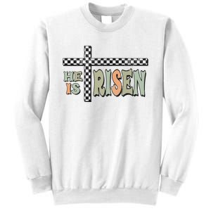 He Is Risen Easter Matthew 28 6 Christian Sweatshirt