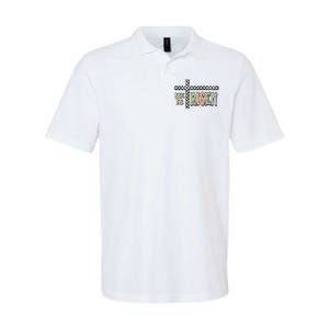 He Is Risen Easter Matthew 28 6 Christian Softstyle Adult Sport Polo