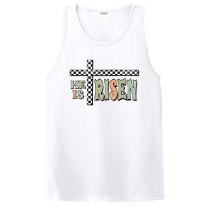 He Is Risen Easter Matthew 28 6 Christian PosiCharge Competitor Tank