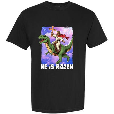 He Is Rizzen Garment-Dyed Heavyweight T-Shirt