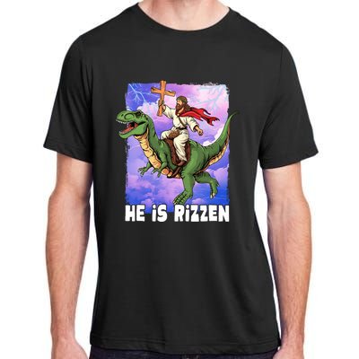 He Is Rizzen Adult ChromaSoft Performance T-Shirt