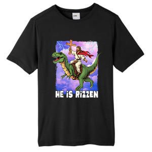 He Is Rizzen Tall Fusion ChromaSoft Performance T-Shirt