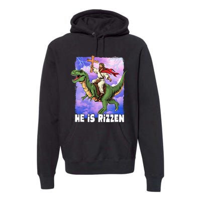 He Is Rizzen Premium Hoodie