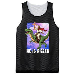 He Is Rizzen Mesh Reversible Basketball Jersey Tank