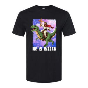 He Is Rizzen Softstyle CVC T-Shirt