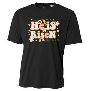 He Is Risen Indeed Happy Easter For Christian Easter Jesus Cooling Performance Crew T-Shirt