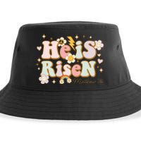 He Is Risen Indeed Happy Easter For Christian Easter Jesus Sustainable Bucket Hat