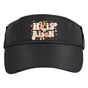 He Is Risen Indeed Happy Easter For Christian Easter Jesus Adult Drive Performance Visor