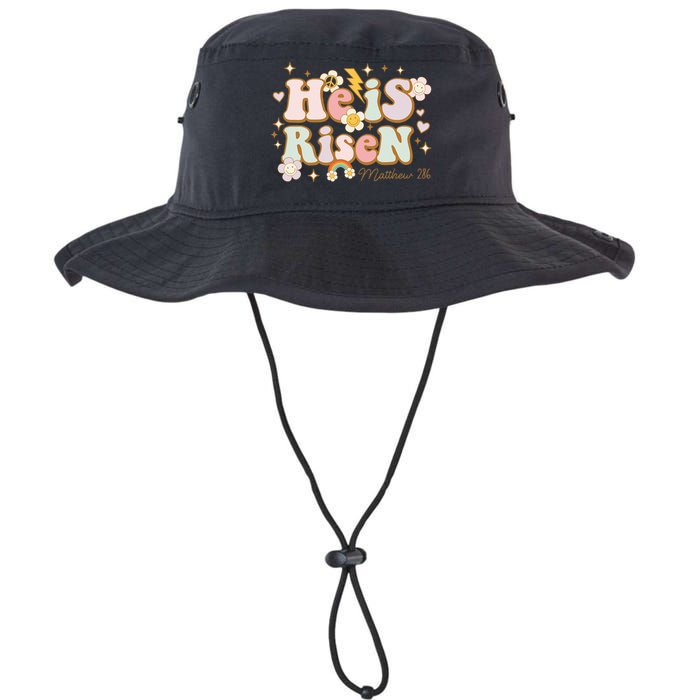 He Is Risen Indeed Happy Easter For Christian Easter Jesus Legacy Cool Fit Booney Bucket Hat