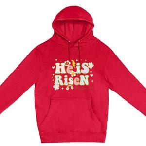 He Is Risen Indeed Happy Easter For Christian Easter Jesus Premium Pullover Hoodie