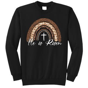 He Is Risen Jesus Christ Easter Christian Faith Sweatshirt