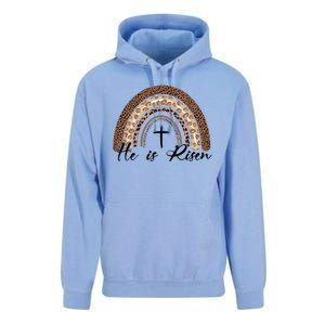 He Is Risen Jesus Christ Easter Christian Faith Unisex Surf Hoodie