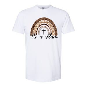 He Is Risen Jesus Christ Easter Christian Faith Softstyle CVC T-Shirt