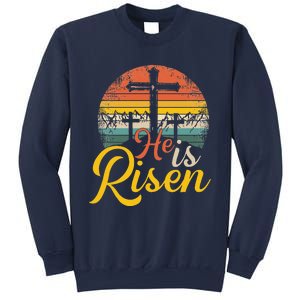 He Is Risen Christian Easter Jesus Sweatshirt