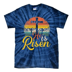 He Is Risen Christian Easter Jesus Tie-Dye T-Shirt