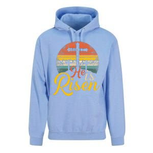 He Is Risen Christian Easter Jesus Unisex Surf Hoodie