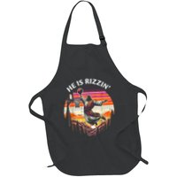 He Is Rizzin Jesus Basketball Easter Christian Apron