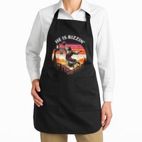 He Is Rizzin Jesus Basketball Easter Christian Apron