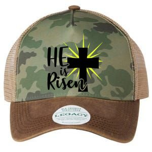 He Is Risen Jesus Christ Spiritual Bible Verse Easter Sunday Funny Gift Legacy Tie Dye Trucker Hat